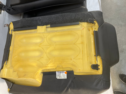 2015 Chevy SS Sedan Seats Fronts and Rears Black Leather Alcantara Suede OEM