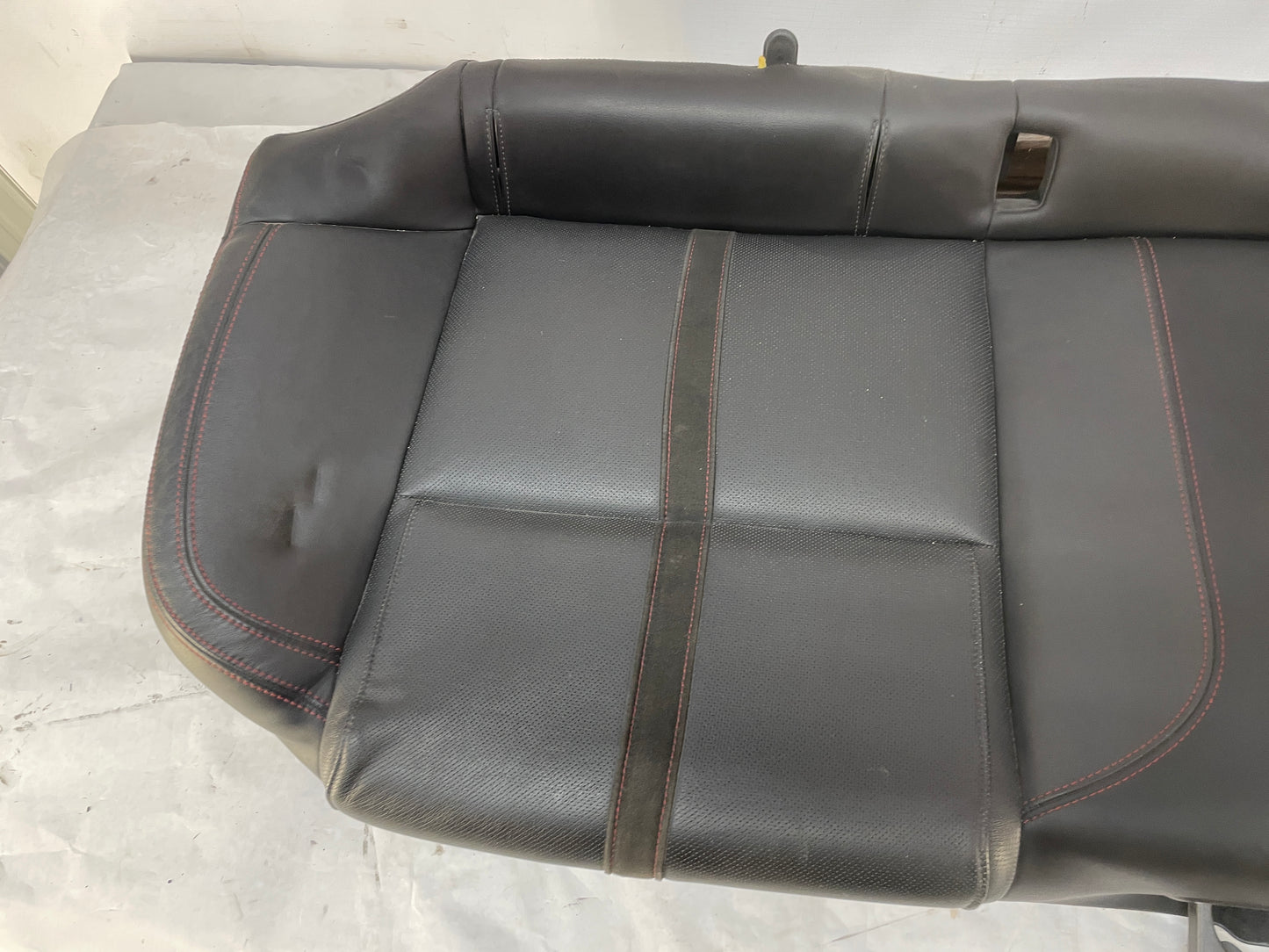 2015 Chevy SS Sedan Seats Fronts and Rears Black Leather Alcantara Suede OEM