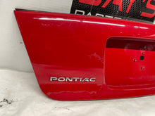 2006 Pontiac GTO Trunk Deck Lid Filler Insert Applique Panel Red OEM - Day's Parts Yard