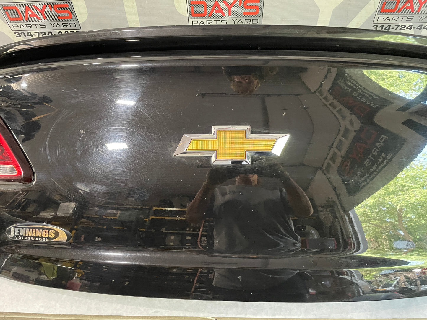 2017 Chevy SS Sedan Trunk Deck Lid OEM - Day's Parts Yard
