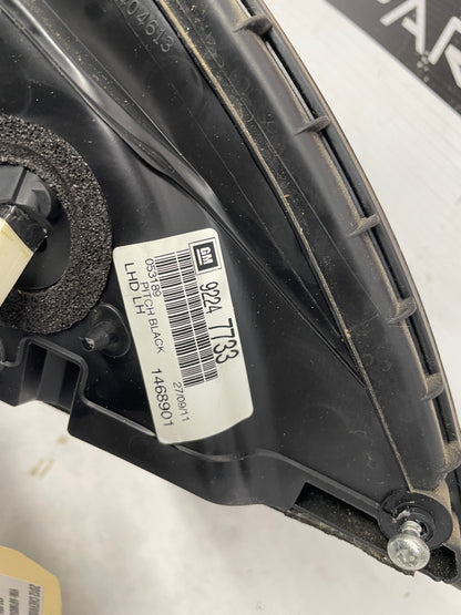2012 Chevy Caprice PPV LH Driver Exterior Outside Mirror Black OEM