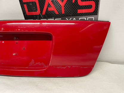 2006 Pontiac GTO Trunk Deck Lid Filler Insert Applique Panel Red OEM - Day's Parts Yard