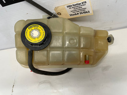 2004 Pontiac GTO Coolant Over Flow Tank Reservoir Bottle w/ Hoses OEM - Day's Parts Yard