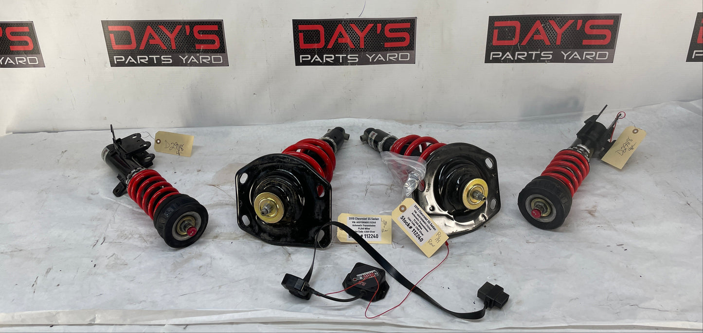 2015 Chevy SS Sedan Pedders Extreme XA Coilover Kit