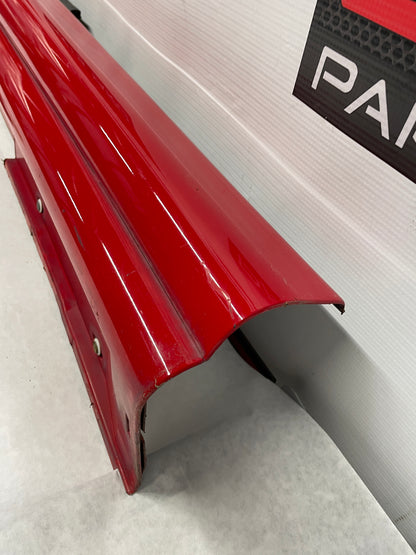 2006 Pontiac GTO LH Driver Rocker Molding Side Skirt Trim Panel Red OEM - Day's Parts Yard