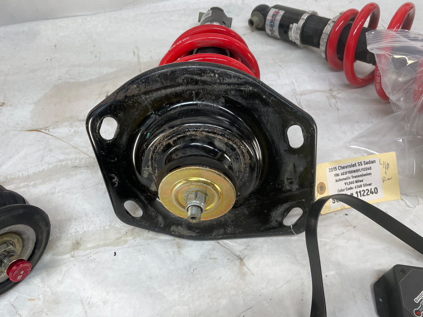 2015 Chevy SS Sedan Pedders Extreme XA Coilover Kit