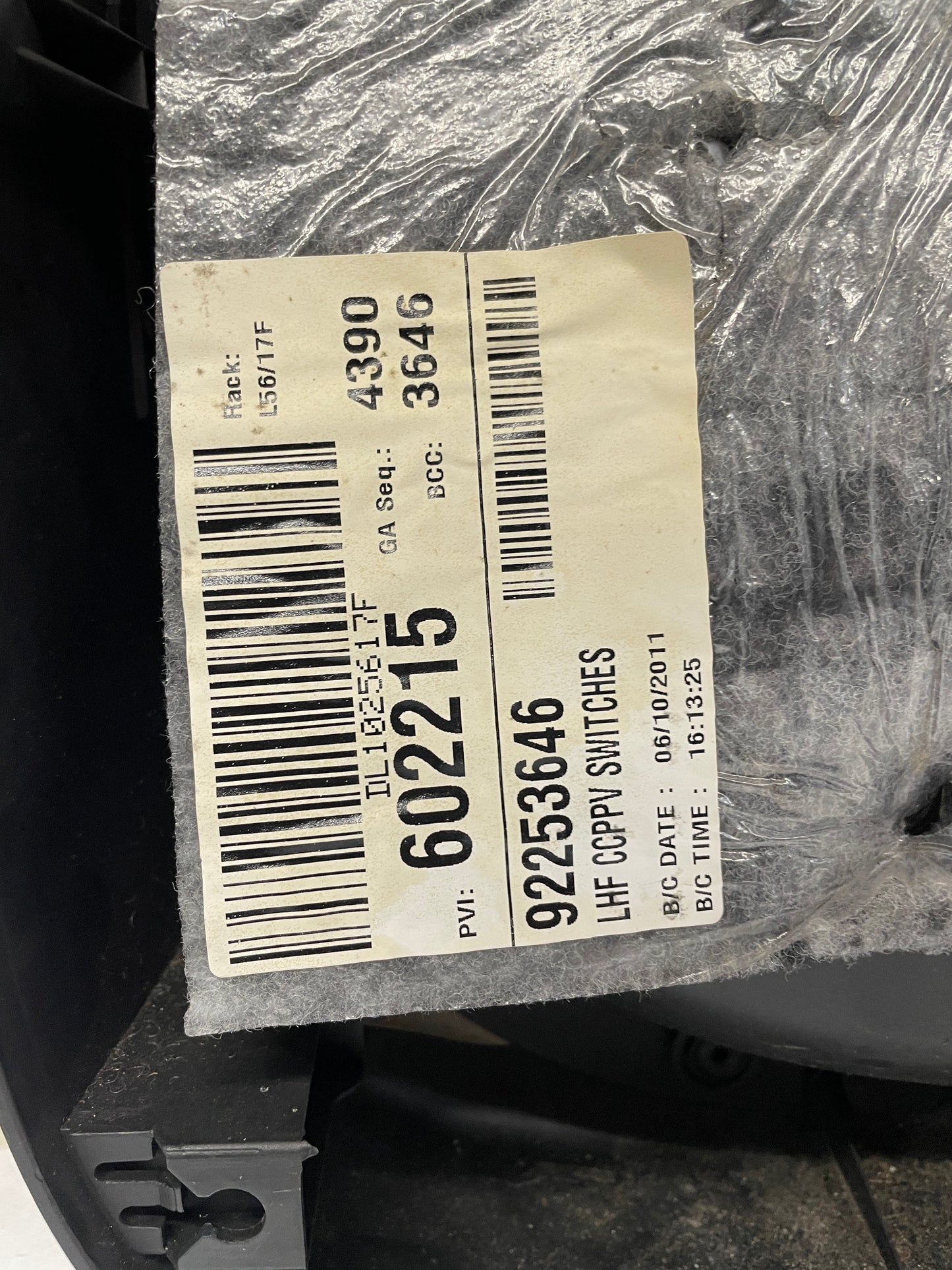2012 Chevy Caprice PPV LH Driver Front Interior Door Panel OEM