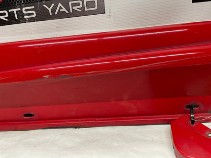 2006 Pontiac GTO LH Driver Rocker Molding Side Skirt Trim Panel Red OEM - Day's Parts Yard