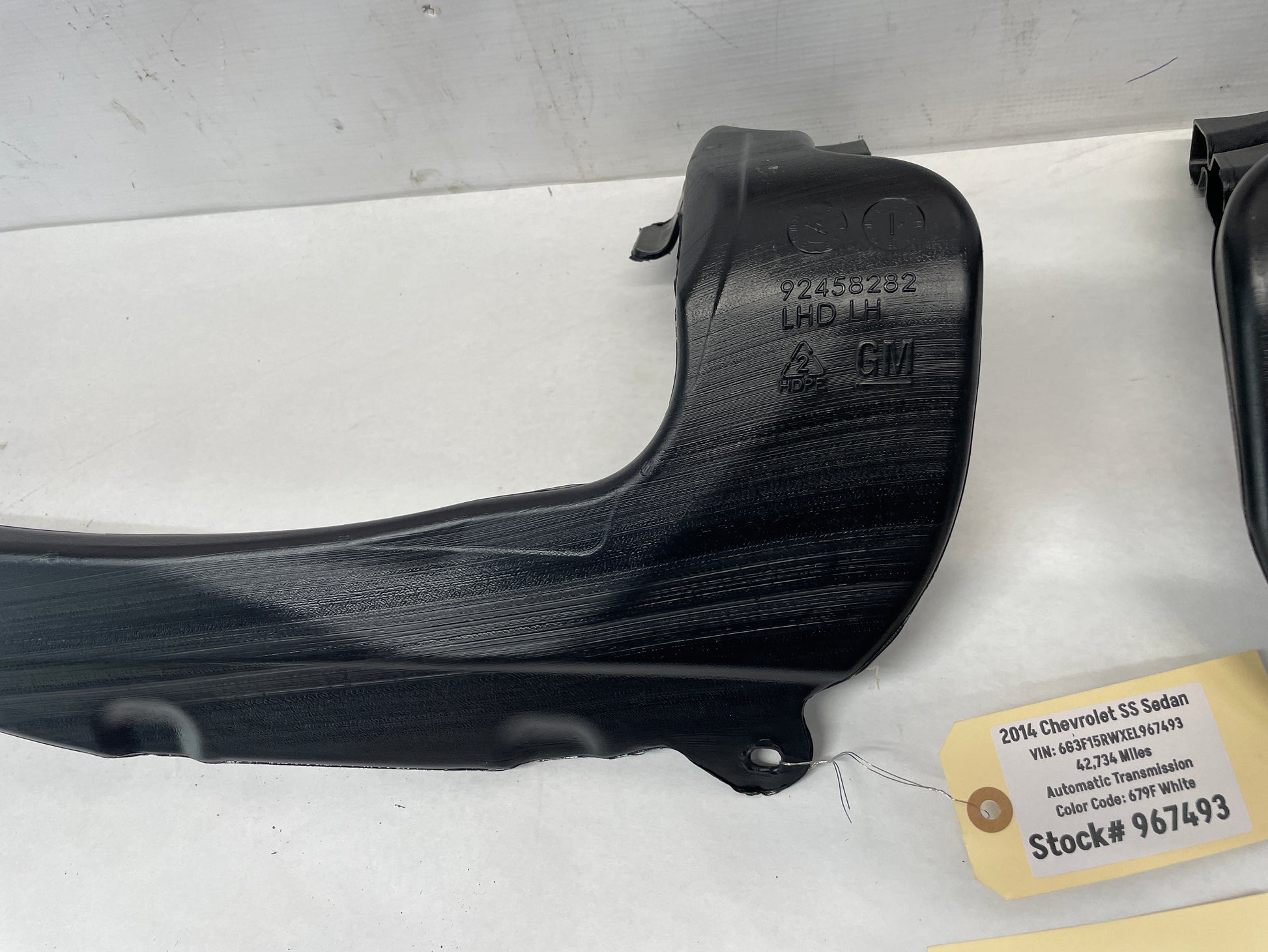 2014 Chevy SS Sedan RH & LH HVAC Carpet Air Vent Ducts OEM - Day's Parts Yard