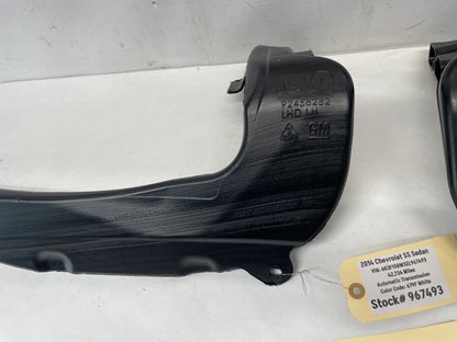 2014 Chevy SS Sedan RH & LH HVAC Carpet Air Vent Ducts OEM - Day's Parts Yard