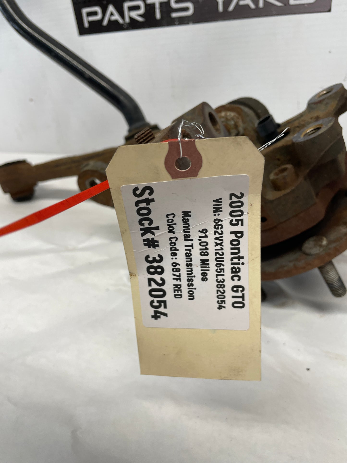 Passenger Front Spindle Knuckle Hub Control Arm Radius Rod OEM2005 Pontiac GTO
