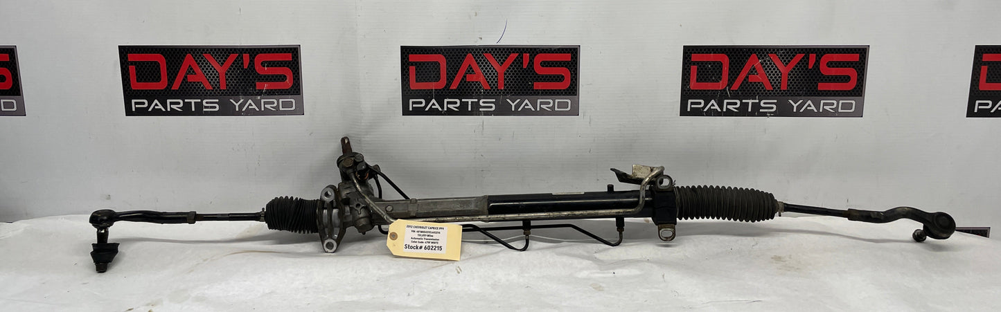 2012 Chevy Caprice PPV Power Steering Rack and Pinion Gear OEM