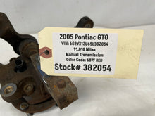 2005 Pontiac GTO LH Driver Front Spindle Knuckle Hub Control Arm Radius Rod OEM