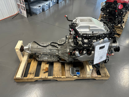 LSA 6.2L Factory Supercharged Engine Motor 6L90 Auto Trans Drivetrain Pullout 556HP 28k - Day's Parts Yard