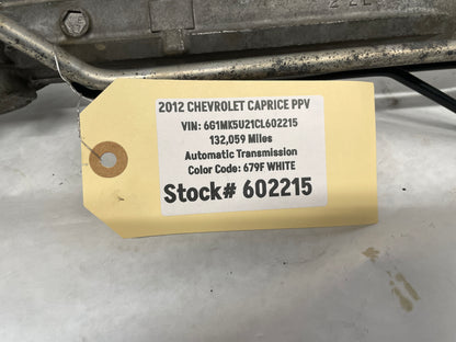 2012 Chevy Caprice PPV Power Steering Rack and Pinion Gear OEM