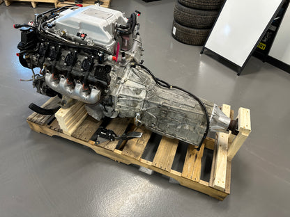 LSA 6.2L Factory Supercharged Engine Motor 6L90 Auto Trans Drivetrain Pullout 556HP 28k - Day's Parts Yard