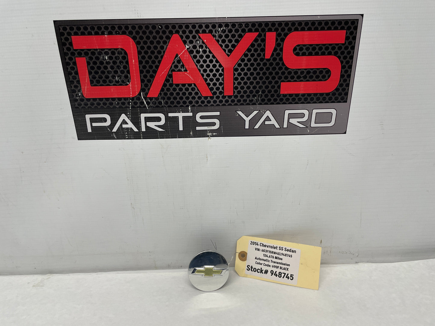 2014 Chevy SS Sedan Wheel Center Cap OEM