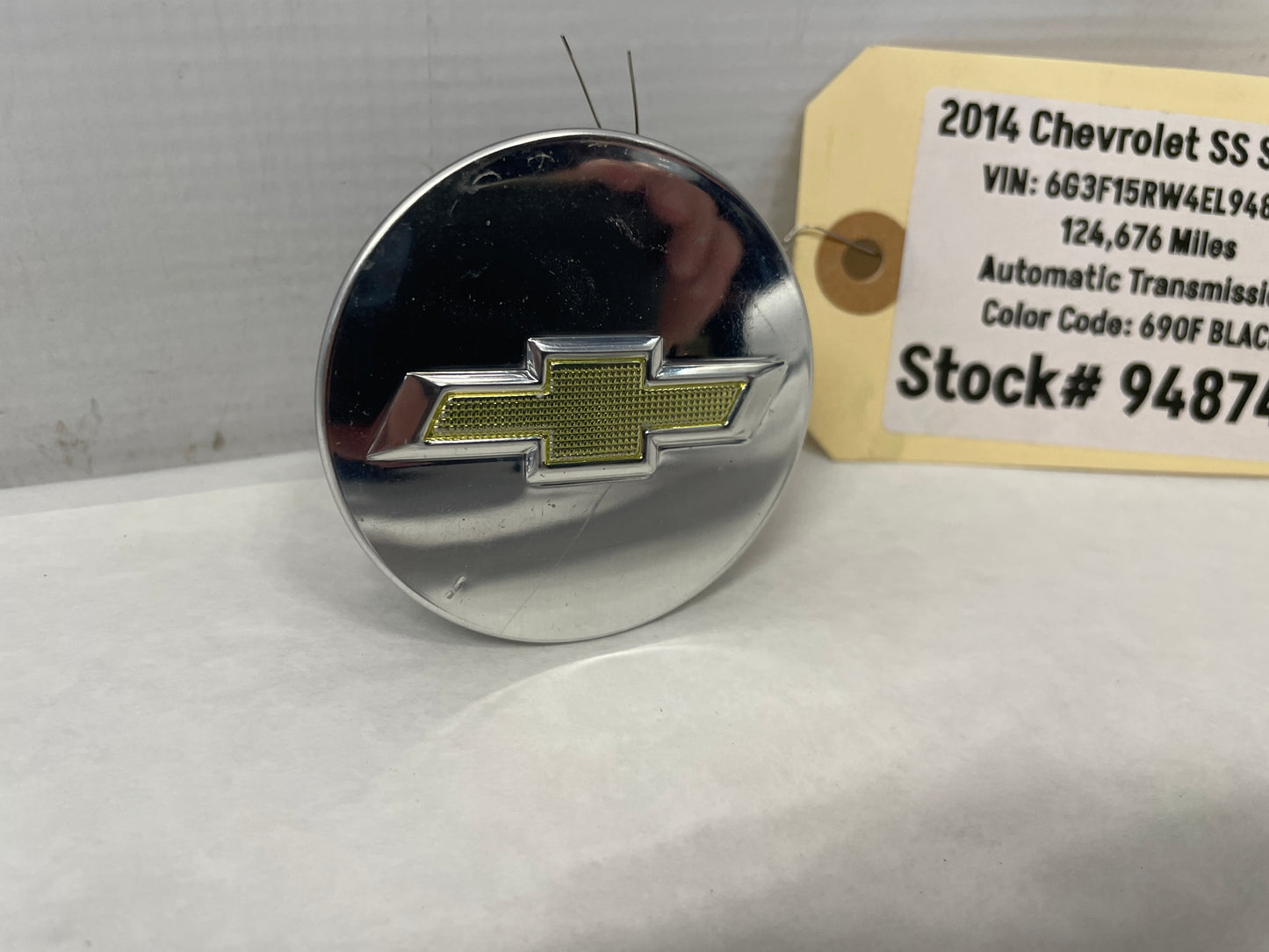 2014 Chevy SS Sedan Wheel Center Cap OEM
