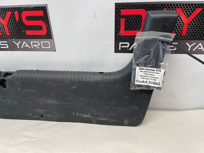 2004 Pontiac GTO Trunk Wall Plastic Cover Trim Panel OEM - Day's Parts Yard