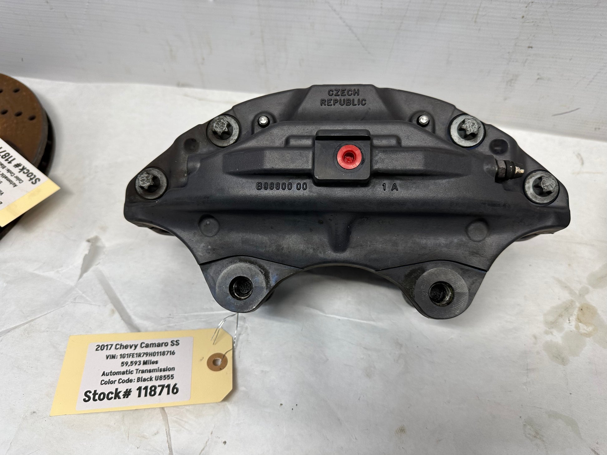2017 Chevy Camaro SS Brembo Brake Calipers and Rotors OEM - Day's Parts Yard