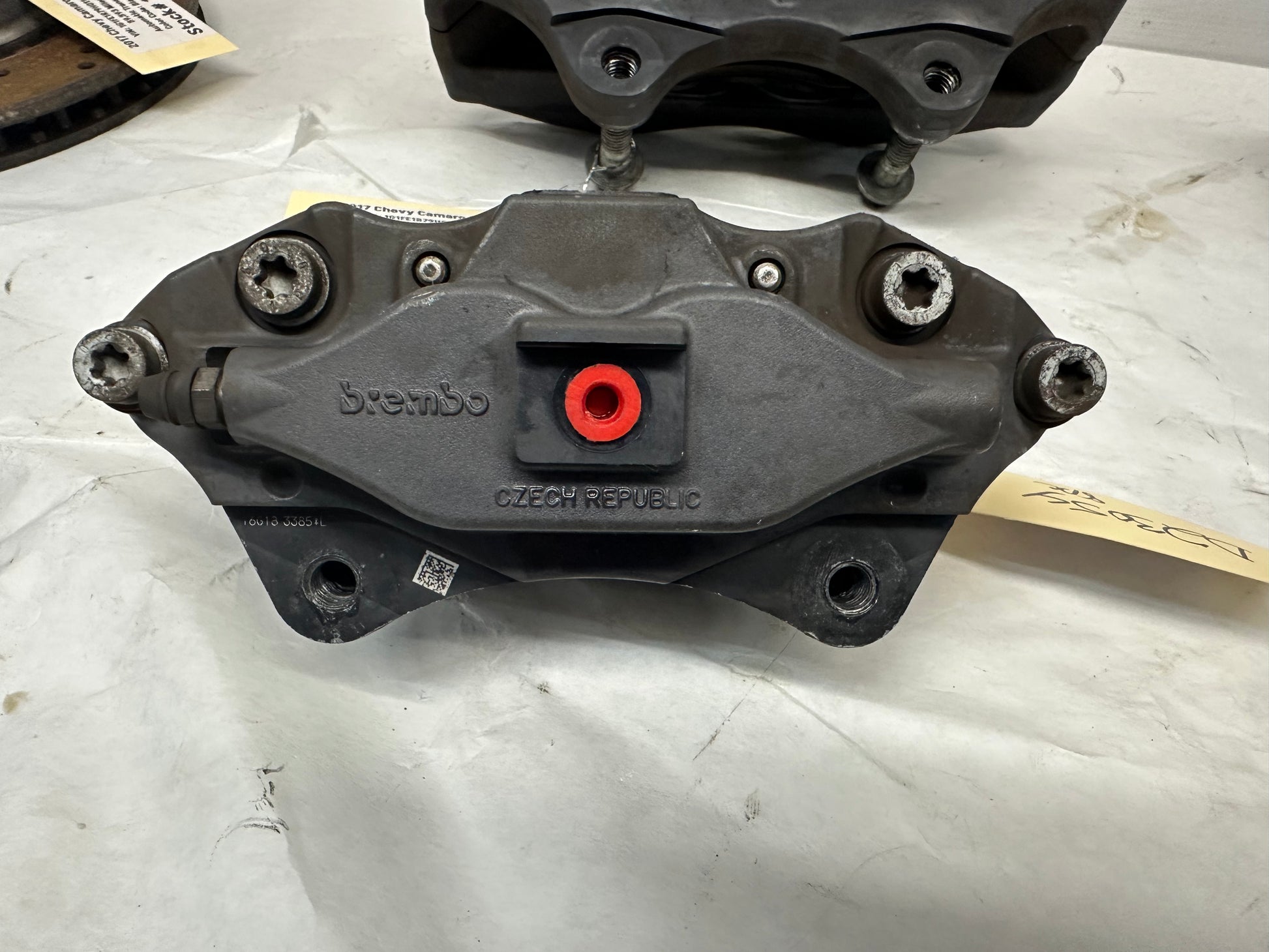 2017 Chevy Camaro SS Brembo Brake Calipers and Rotors OEM - Day's Parts Yard