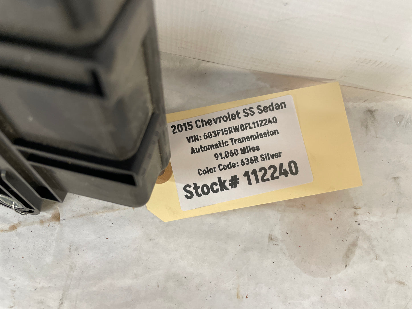 2015 Chevy SS Sedan Rear Trunk Fuse Relay Body Harness Junction Box Block Panel OEM