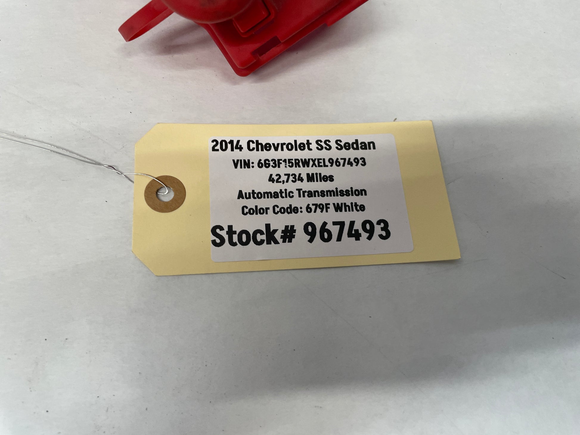 2014 Chevy SS Sedan Positive Battery Cable Fuse Jump Start Post Cover OEM - Day's Parts Yard