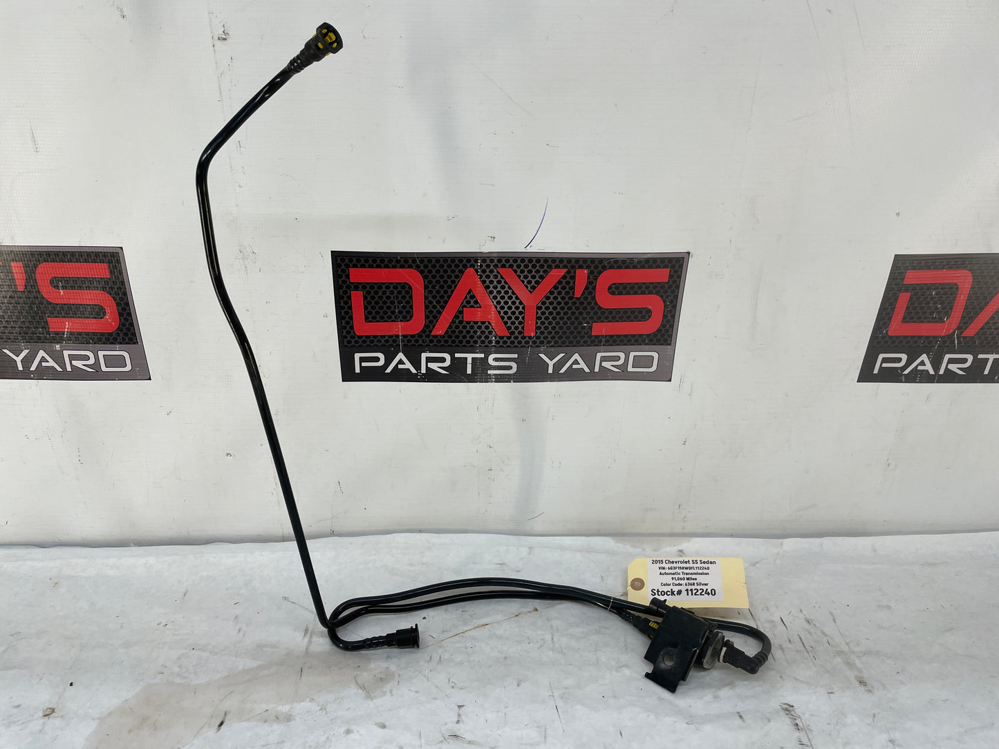 2015 Chevy SS Sedan Intake Evap Purge Valve Lines Tubes Hoses Lines OEM
