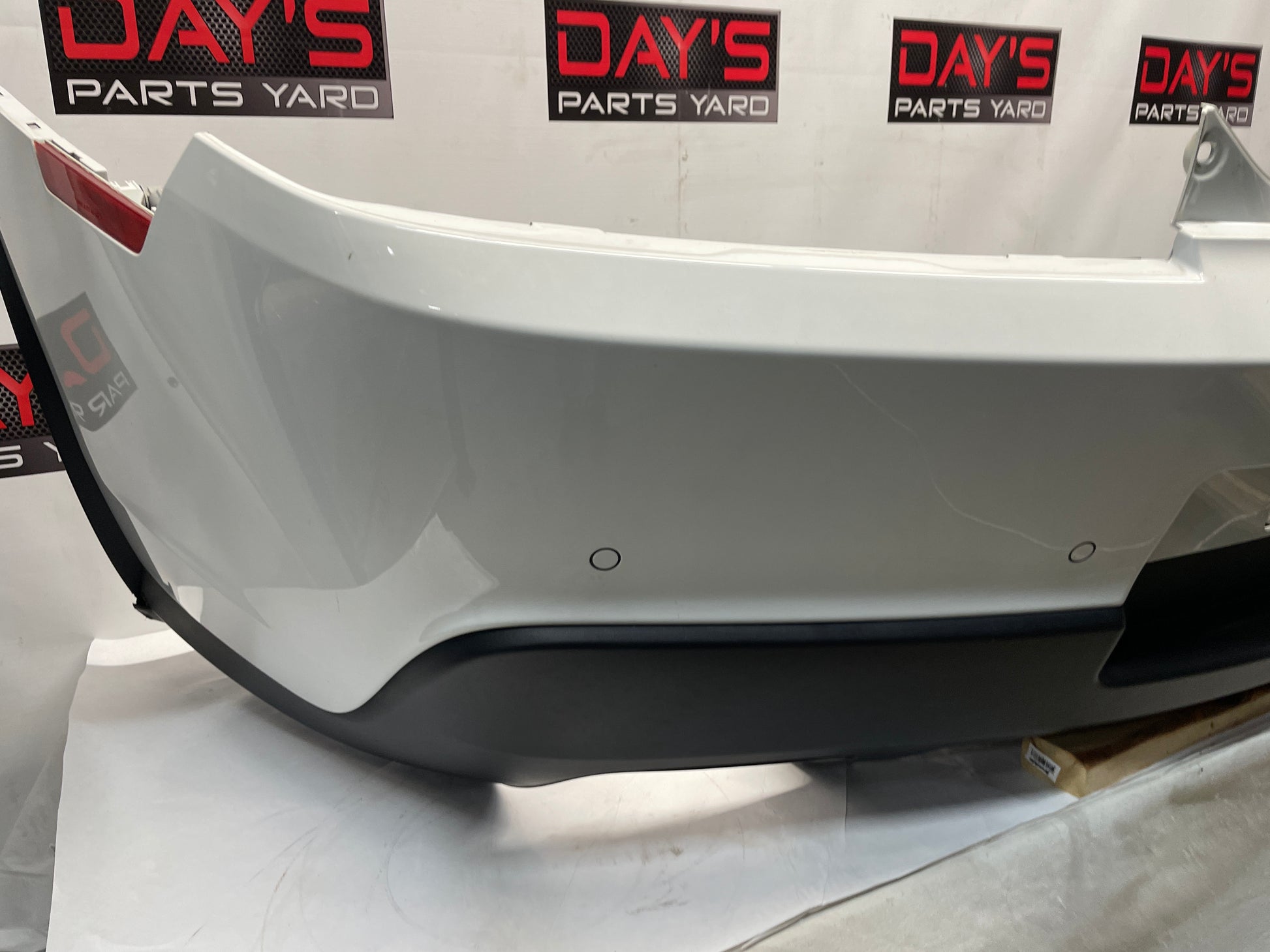 2014 Chevy Camaro ZL1 Complete Rear Bumper Cover White OEM - Day's Parts Yard