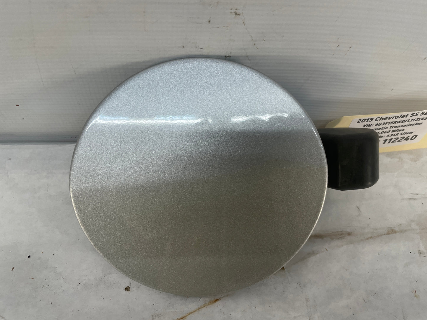2015 Chevy SS Sedan Fuel Tank Gas Door Cover Silver OEM