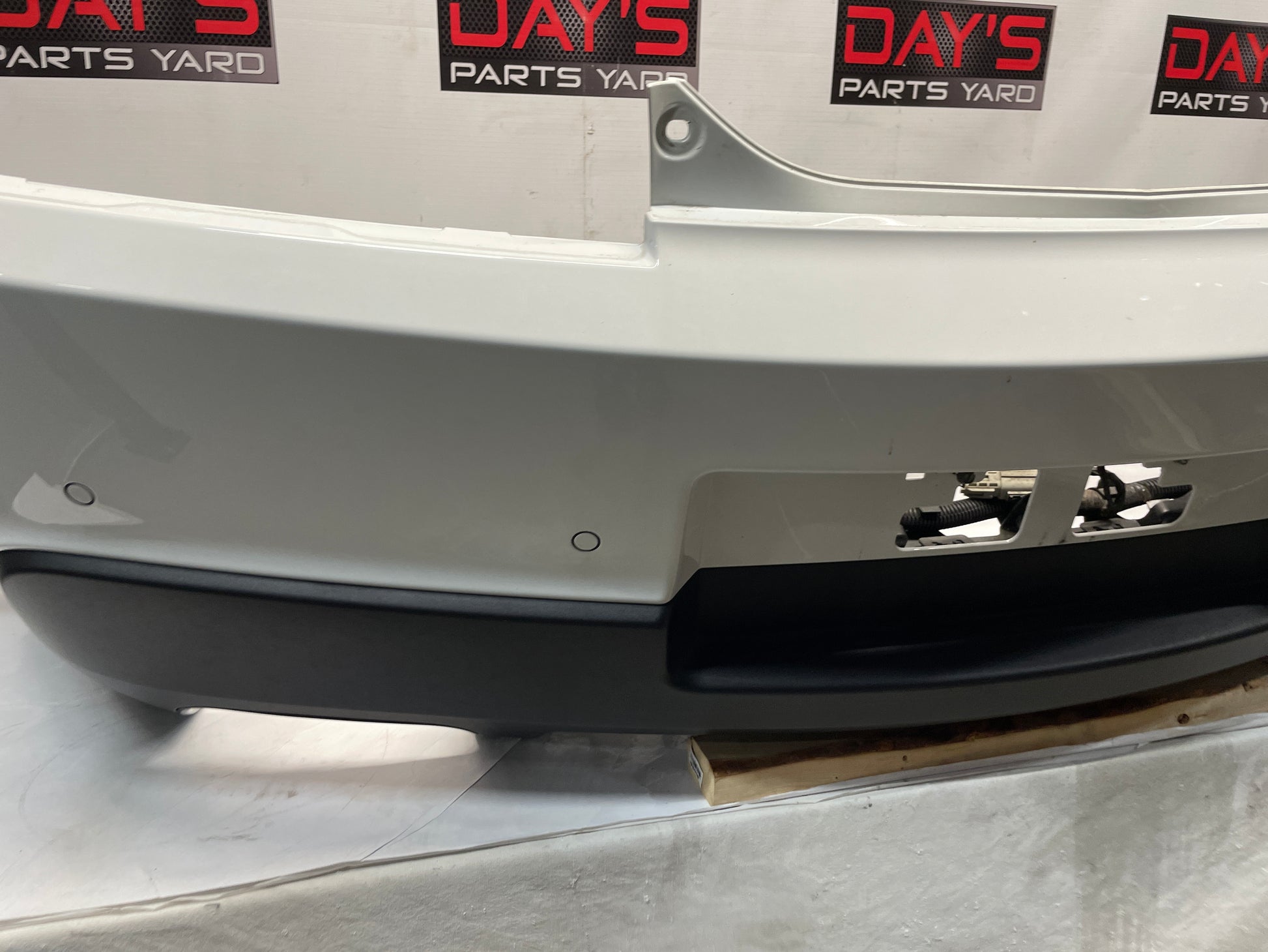 2014 Chevy Camaro ZL1 Complete Rear Bumper Cover White OEM - Day's Parts Yard