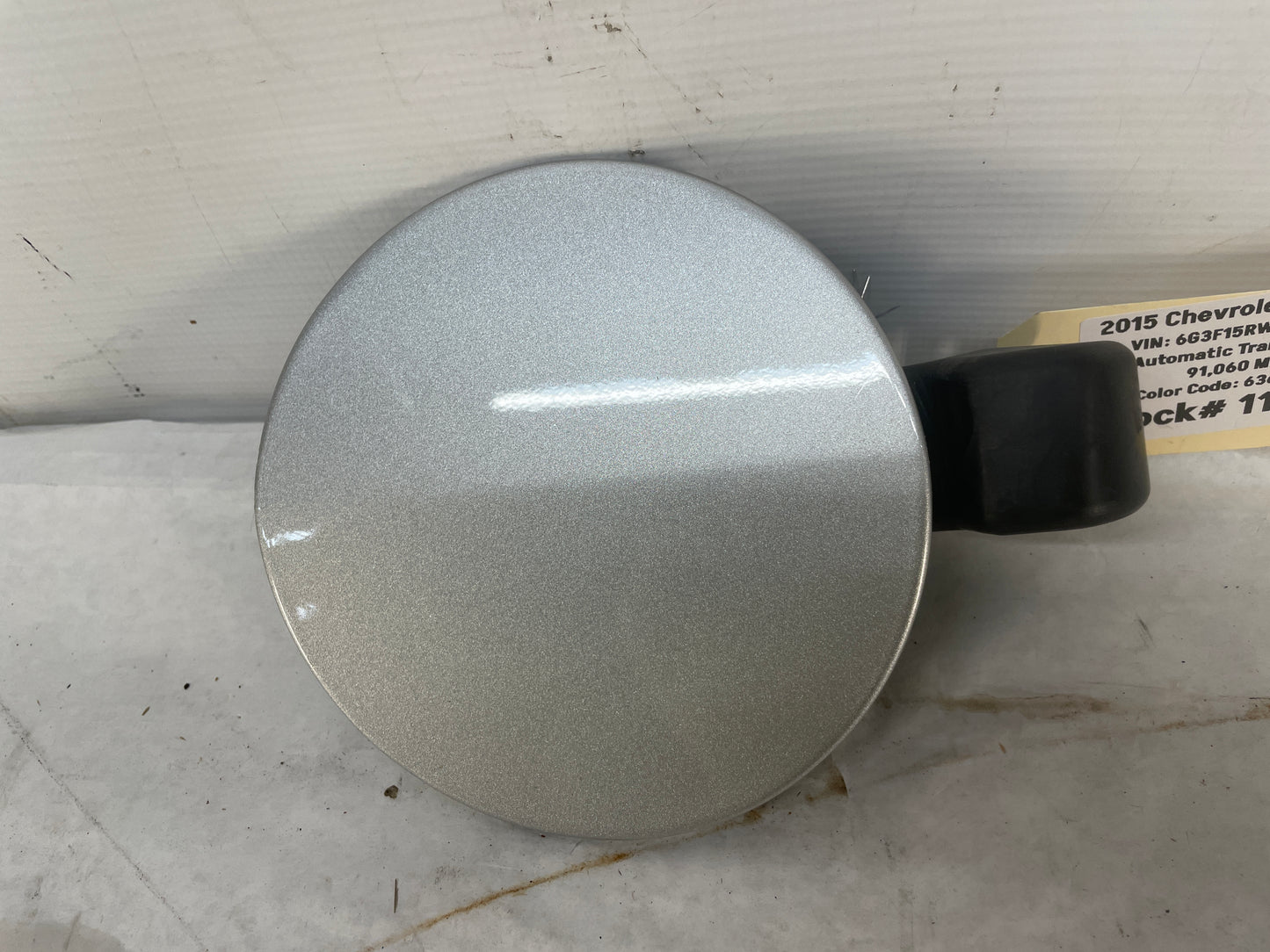 2015 Chevy SS Sedan Fuel Tank Gas Door Cover Silver OEM
