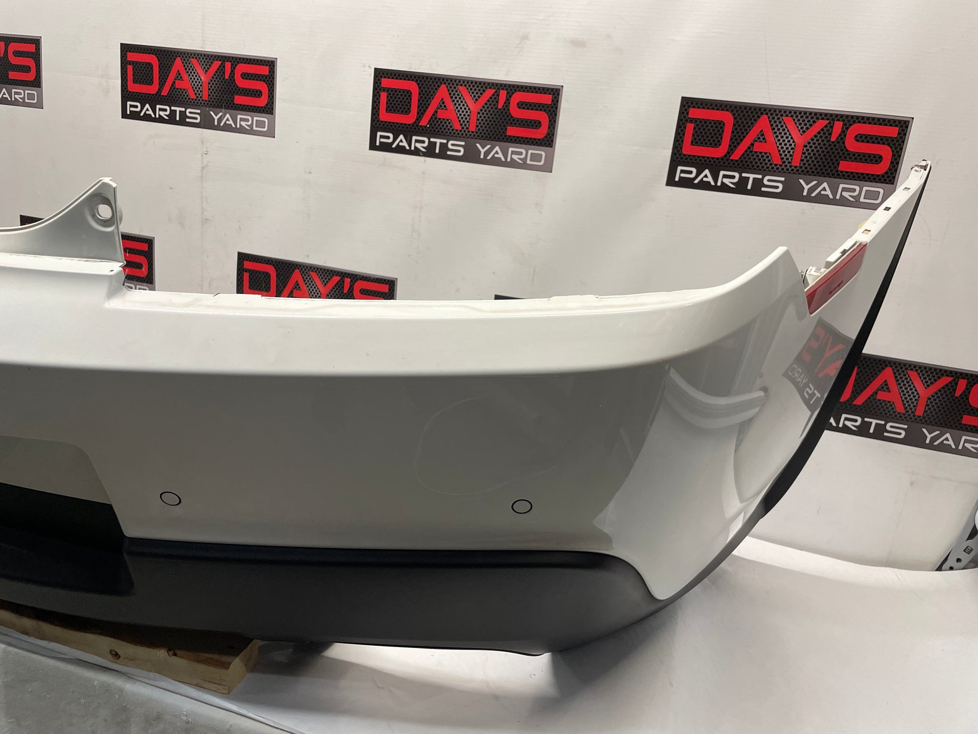 2014 Chevy Camaro ZL1 Complete Rear Bumper Cover White OEM - Day's Parts Yard