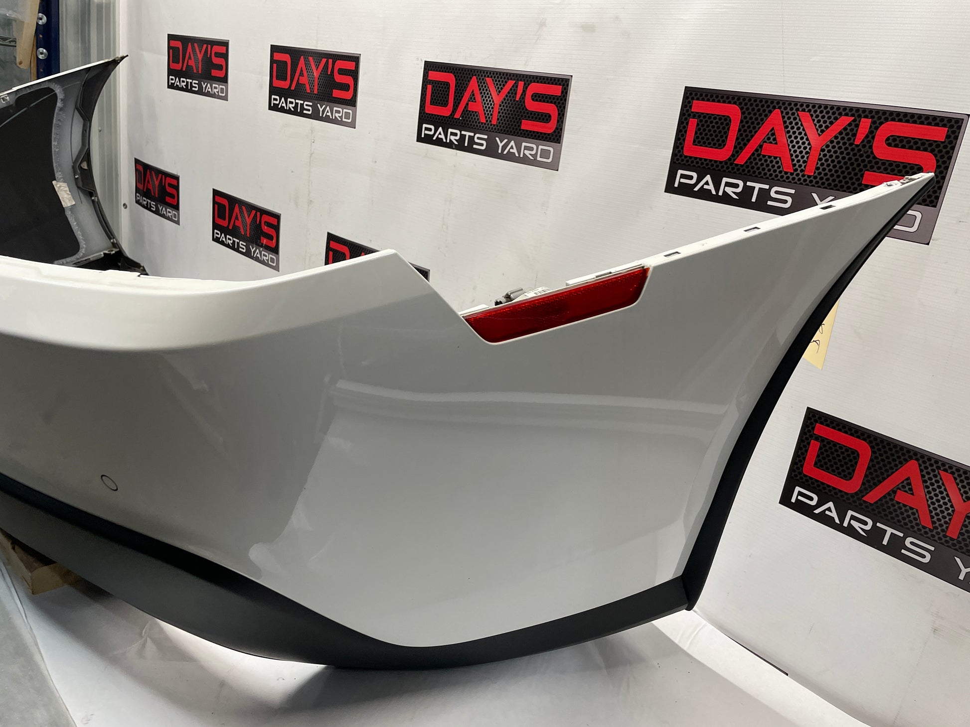 2014 Chevy Camaro ZL1 Complete Rear Bumper Cover White OEM - Day's Parts Yard