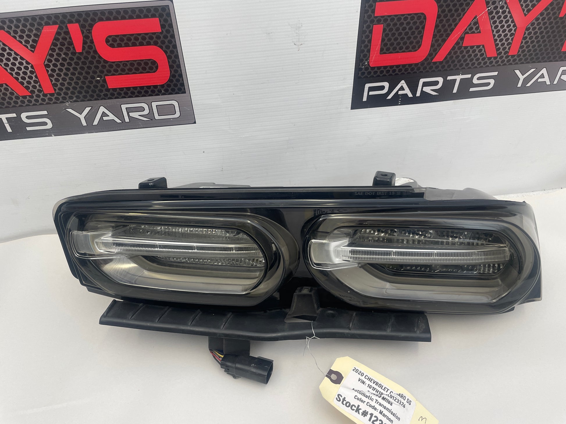 2020 Chevy Camaro SS Smoked Clear  RH & LH w/ 3rd Brake Taillights OEM - Day's Parts Yard