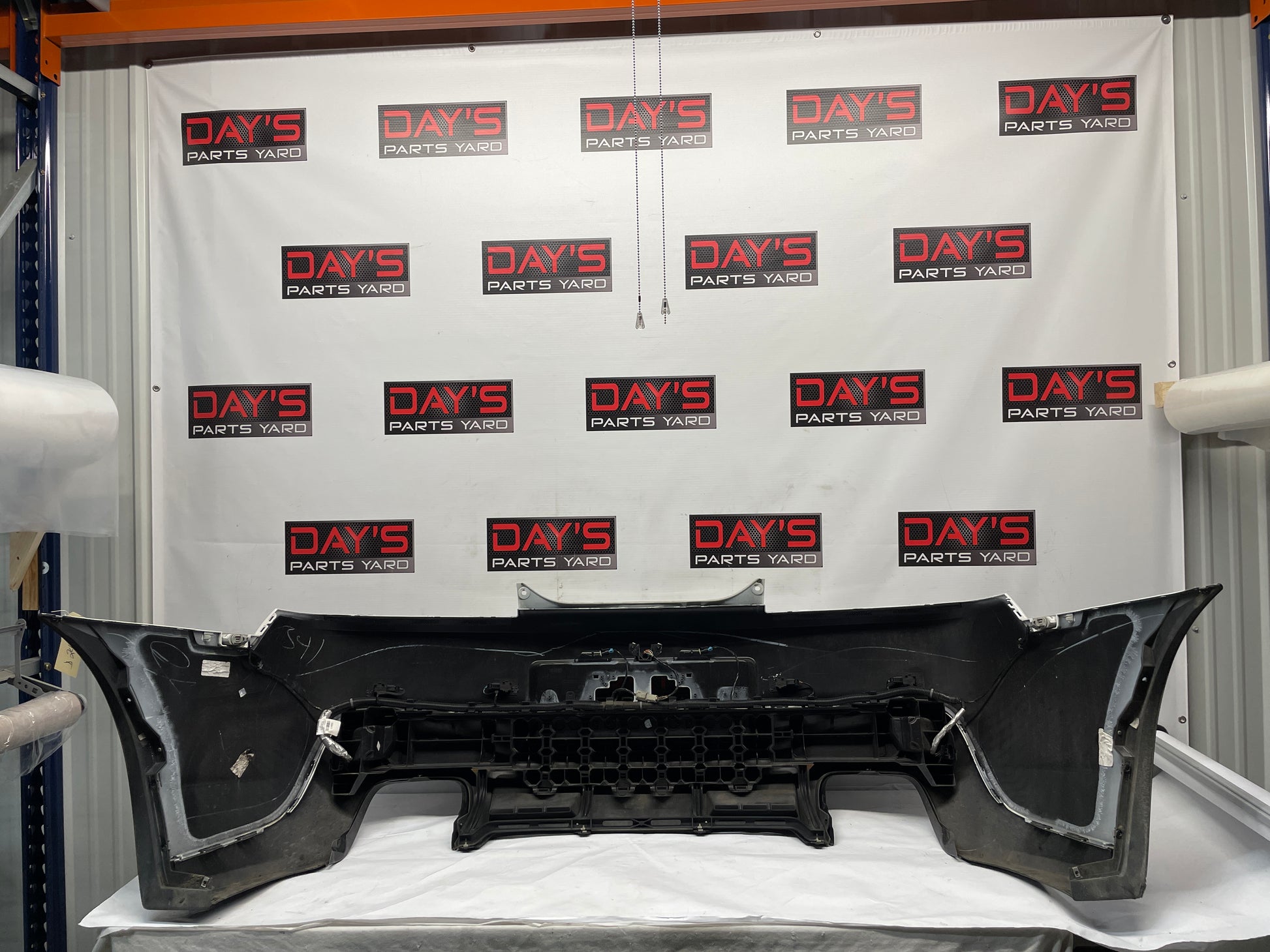 2014 Chevy Camaro ZL1 Complete Rear Bumper Cover White OEM - Day's Parts Yard