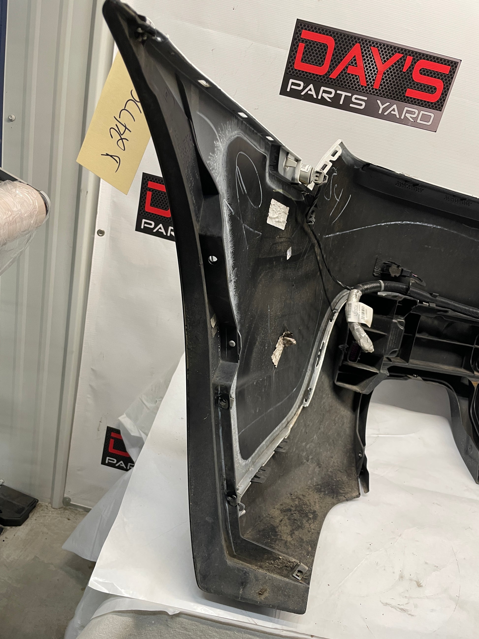2014 Chevy Camaro ZL1 Complete Rear Bumper Cover White OEM - Day's Parts Yard