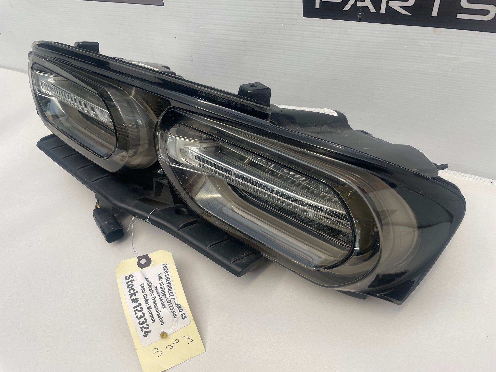 2020 Chevy Camaro SS Smoked Clear  RH & LH w/ 3rd Brake Taillights OEM - Day's Parts Yard