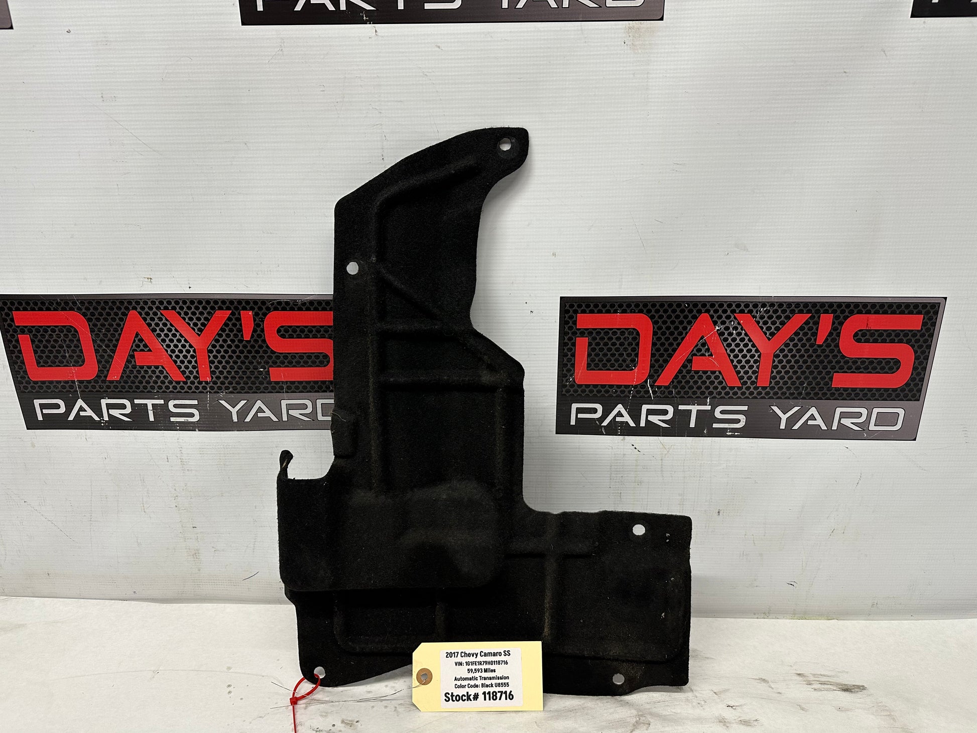 2017 Chevy Camaro SS  Front RH Passenger Wheel Fender Liner OEM - Day's Parts Yard