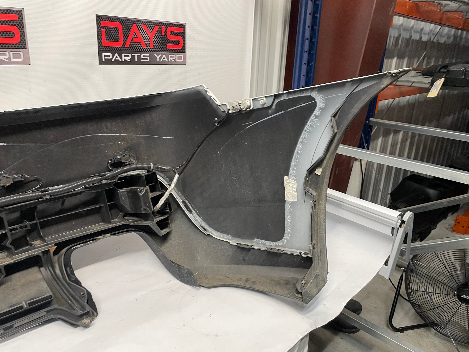 2014 Chevy Camaro ZL1 Complete Rear Bumper Cover White OEM - Day's Parts Yard