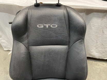 2006 Pontiac GTO Seats Front and Rear Black Leather OEM - Day's Parts Yard