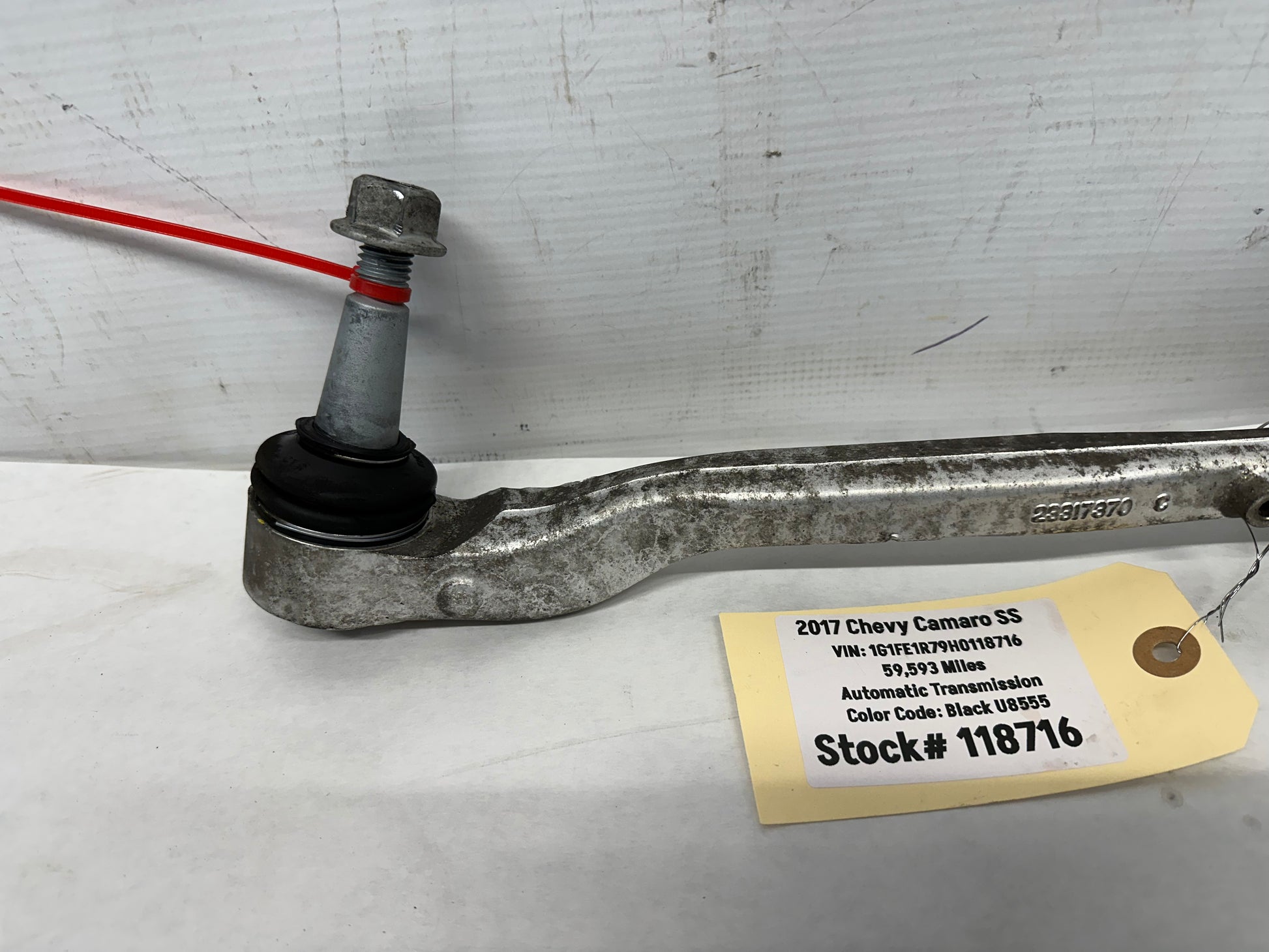 2017 Chevy Camaro SS Front RH Passenger Control Lower Arm OEM - Day's Parts Yard