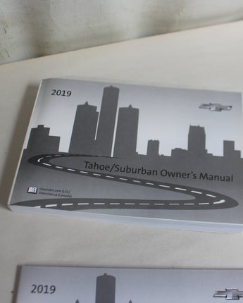 2019 Chevy Tahoe K1500 Premier Owners Manual OEM
