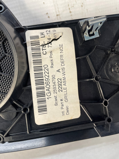 2009 Cadillac CTS-V Dashboard Dash Vent Windshield Defroster Trim Panel Grille OEM - Day's Parts Yard