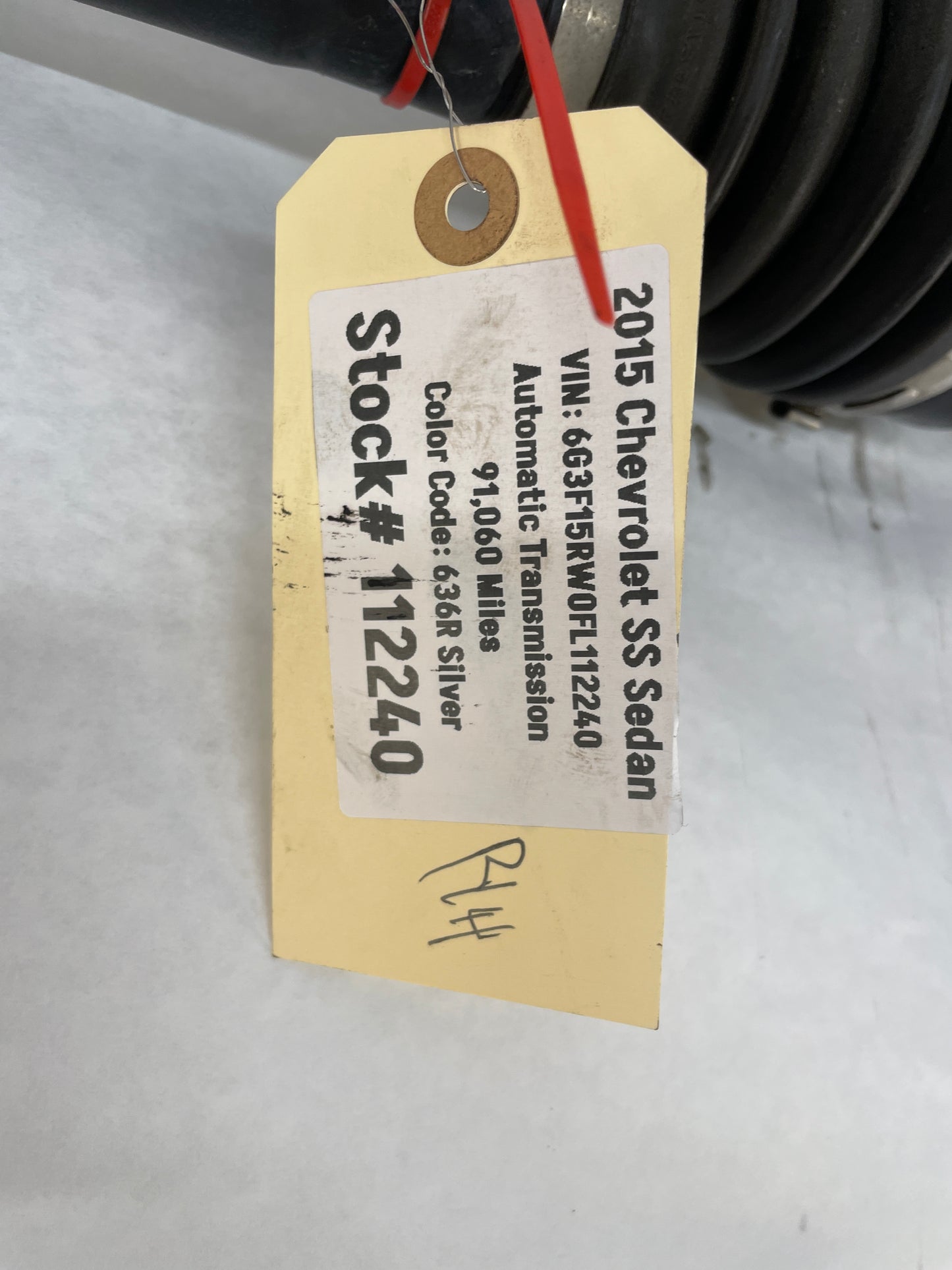 2015 Chevy SS Sedan RH Passenger Rear CV Axle Half Shaft OEM