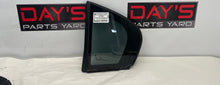 2017 Chevy SS Sedan LH Driver Rear Door Quarter Window Glass OEM - Day's Parts Yard