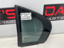 2017 Chevy SS Sedan LH Driver Rear Door Quarter Window Glass OEM - Day's Parts Yard