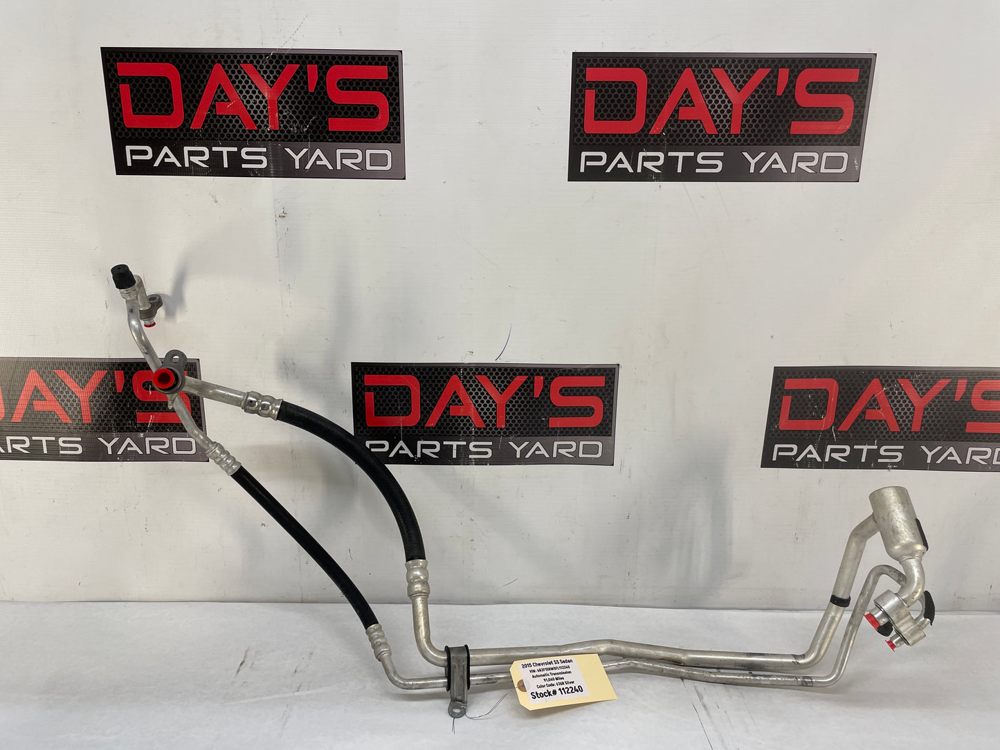 2015 Chevy SS Sedan AC A/C Air Conditioner Compressor Manifold Hose Line Tube OEM
