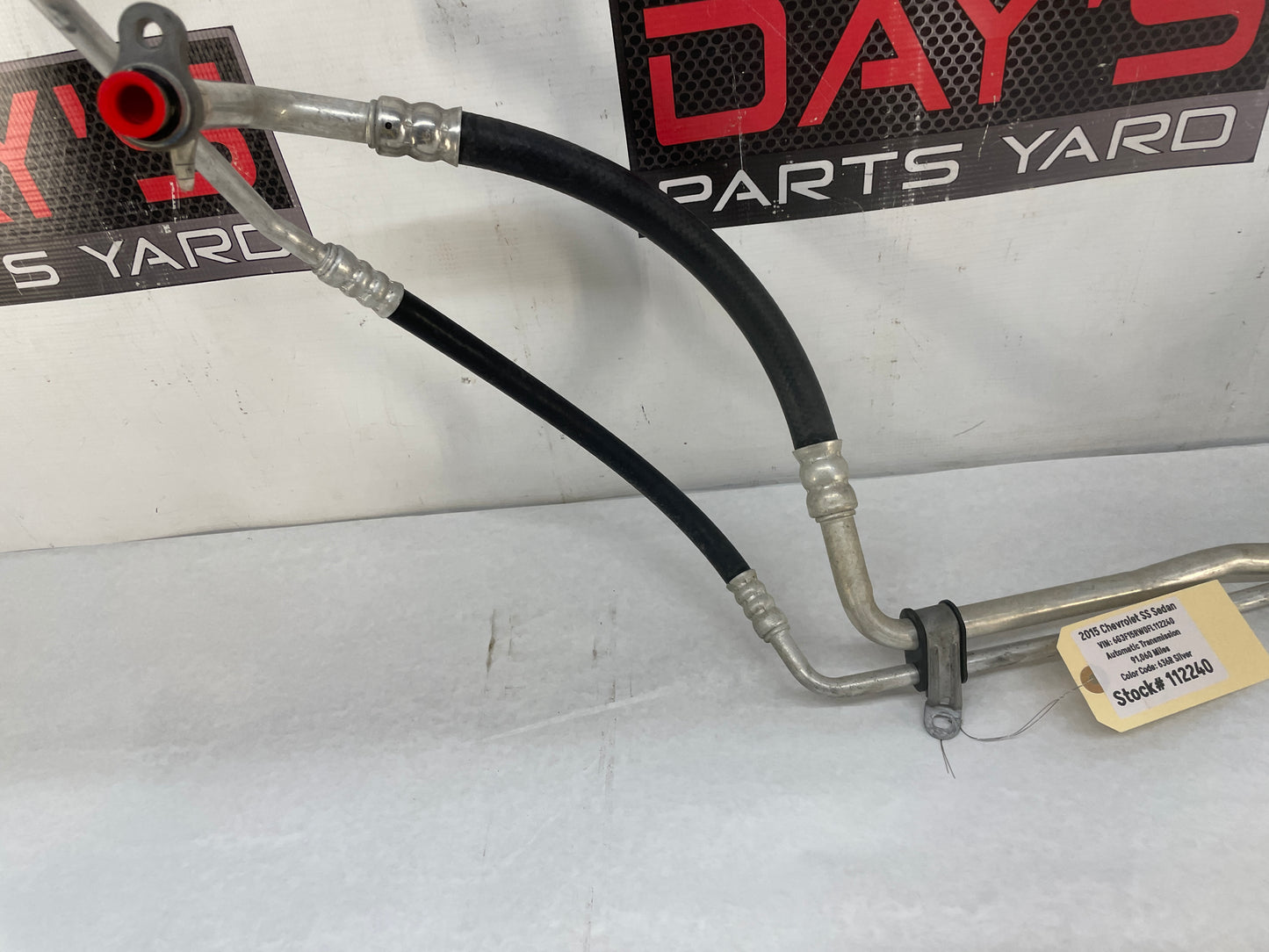 2015 Chevy SS Sedan AC A/C Air Conditioner Compressor Manifold Hose Line Tube OEM