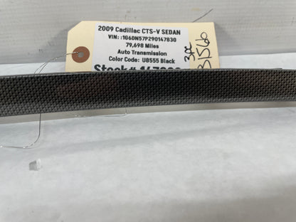 2009 Cadillac CTS-V Sedan Carbon Fiber Dash Trim Panel Molding Inserts OEM - Day's Parts Yard
